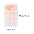 thumbnail image 4 of ziyahi False Nail Wearable Perfect Matching Simple to Wear No Irritating Odor Fake Fingernail Breathable Press Type Adjustable Paster Type 16 Type 31 F741 1Set, 4 of 6