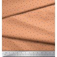 thumbnail image 2 of Soimoi polyester Crepe Fabric Cosmos Floral Print Fabric by the Yard 52 Inch Wide, 2 of 3