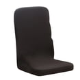 thumbnail image 3 of Bowayaoa Elastic Dining Chair Covers Set of 2, Stretch Slipcovers Waterproof Soft Seat Covers Universal Fit for Kitchen Office Chairs, Washable Spill-Proof High Back Chair Protector, Solid Color, 3 of 10