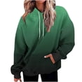 thumbnail image 1 of Besolor Oversized Sweatshirt for Women Fall Plus Size Long Sleeve Gradient Color Hoodies Baggy Clothes for Ladies, 1 of 7