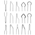 thumbnail image 1 of 15 Pcs Embouts de Fil de Pyrogravure en Métal Haute Impédance pour Outils de Bois, 1 of 8