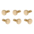 thumbnail image 4 of Electric Guitar Fine Tuning Screw, 6 Pcs M4 Thread Tremolo Bridge String Locking Screw Metal Glossy  For Replacement Black,Silver,Gold, 4 of 8