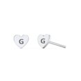 thumbnail image 1 of Initial Stud Earrings, 1 of 2