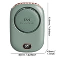 thumbnail image 3 of Boovnll Fan, Portable Mini Fan 3 Speed Fans Usb Rechargeable Desk Outside Travel, Portable Fan, Desk Fan, Fans, 3 of 8