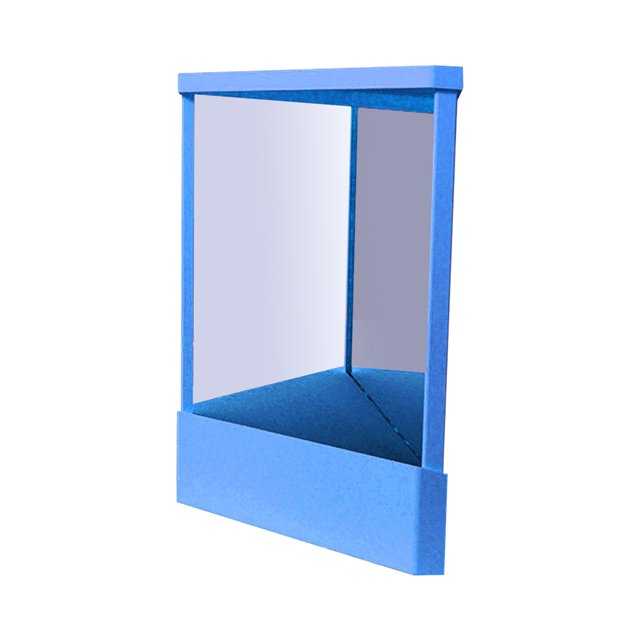 Miroir de Maquillage Non Réversible Précision Image Véritable Miroir de Table Non Grossissant Réflexions Réelles Miroir de Beauté pour Votre Visage