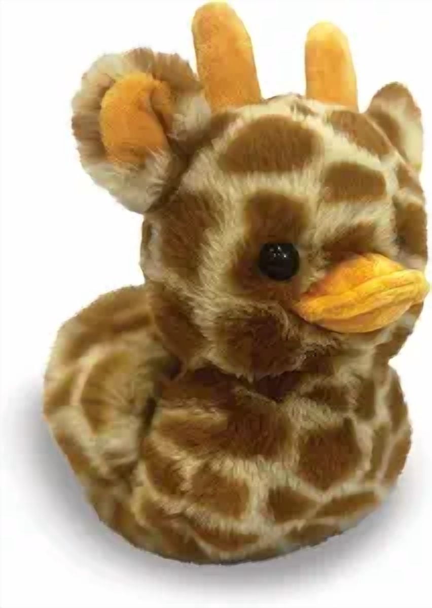 Tundee Giraffe Assortiment de peluches Duckees 7 pouces les plus douces au monde. 12 modèles disponibles.