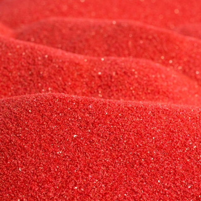Sandtastik Classic Sable Coloré, Rouge - 25 lb
