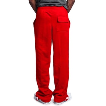 LEEy-world Sweatpants for Men Men's Joggers Sweatpants Open Bottom Straight Leg Casual Loose Fit Running Athletic Jersey Pants with Pockets Black,5XL