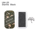 thumbnail image 3 of Graflsoa UM Metallic Single-Color Ink Pad for DIY Stamping, Scrapbooking, and Crafting - Starlite Black (UM-25), 3 of 7
