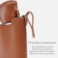 thumbnail image 4 of MesaSe Retractable Igniter Protective Case Hiking Camping Travel Barbecue Backpacking Lighter Storage Windproof Protection Bag Brown, 4 of 9