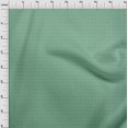 thumbnail image 4 of oneOone Tissu Popeline de Coton Vert Tissu Damassé Matériel de Robe Tissu Imprimé Tissu au Mètre 56 Pouces de Large, 4 of 4