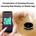 thumbnail image 4 of LIECTROUX C30B Robot Vacuum Cleaner, Smart Mapping, with Memory, WiFi App & Voice Control, 6000Pa Strong Suction, Dry & Wet Mopping, Suit for Pet Hair, Home Floor & Carpet Cleaning, Disinfection, 4 of 11
