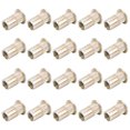 thumbnail image 3 of Kit de Noix Filetées à Tête Plate 100 Pcs, Noix à Rivets Plaquées Zinc Colorées Kit de Noix Filetées à Tête Plate pour Diverses Plaques Métalliques, Fixation, Écrous, 3 of 8