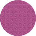 thumbnail image 1 of Ahgly Company Tapis d'Intérieur Ronds Transitionnels Lavables à la Machine, Violet Moyen Rouge Rose, 7 Pieds Rond, 1 of 7