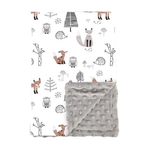 Lipstore Baby Swaddle Blanket Comfortable Baby Blanket for Babies Shower Gifts Travel Owl Pattern