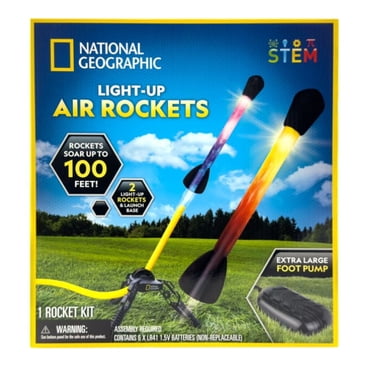 National Geographic fusée aérienne allumer