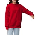 thumbnail image 1 of Chbgutlmr Sweatshirts for Women Plus Size Long Sleeve Casual Basic Hoodies Drawstring Loose Oversized Pullover, 1 of 8