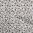 thumbnail image 1 of oneOone Rayon Light Gray Fabric Tropical Sewing Craft Projects Fabric Prints By Yard 56 Inch Wide, 1 of 4