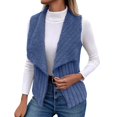 thumbnail image 1 of 2024 Women's Fall Winter Casual Long Sleeve Solid Color Cardigan with Front Button and Pocket Design, 1 of 5