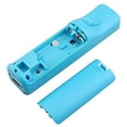 thumbnail image 4 of Remote Controller for Wii Nintendo,Wii Remote and Nunchuck Controllers with Silicon Case for Wii and Wii U（Blue）, 4 of 4