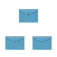 thumbnail image 2 of Youkk Convenient File Document Bag Store And Sort With Ease Easy Access To Supplies Felt Folder Organizer light sky blue 3Set, 2 of 6