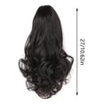 thumbnail image 2 of Short Big Wave Wig Ponytail Women's High Ponytail Short Curly Hair, 2 of 4