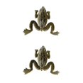 thumbnail image 2 of QualitChoice False Bait Surface Lure Low-Resistant Strong Toughness Steel Wire Baffle Bionic Fishing Tools Simulated Fish Scale Pattern Brown 2Set, 2 of 6