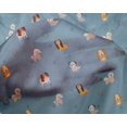 thumbnail image 4 of oneOone Silk Tabby Fabric Grass & Puppies Dog Printed Craft Fabric BTY 42 Inch Wide, 4 of 4