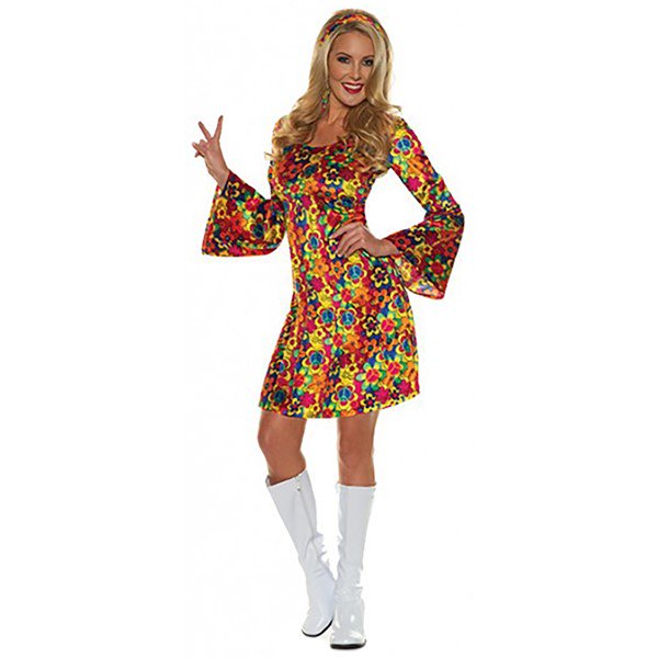 Women's Flower Child Hippie Costume