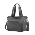 thumbnail image 1 of Wweixi 1/2/3 Durable Tote Handbag For Women - Waterproof And Wear-resistant Multiple Pockets Grey 1 Pc, 1 of 6