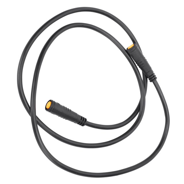 Herwey Electric Bicycle Extend Cable,87cm/34.3in Waterproof 3pin Connector Conversion Adapter Cable Accessory for Electric Bicycle,Electric Bicycle Cable Connector