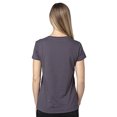 thumbnail image 2 of T-Shirt à Manches Courtes Col en V pour Femmes - GRAPHITE - 2TG, 2 of 3