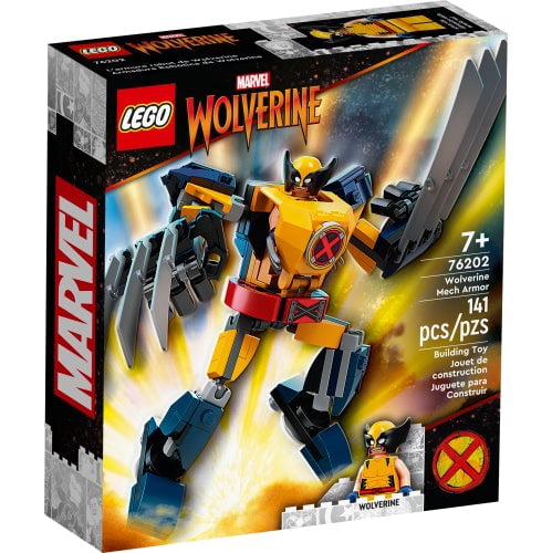 Lego Marvel : Wolverine mech armor 141 bricks 76202