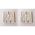 thumbnail image 1 of 5 Inch Wooden Letters for Wall Decoration – for 's Room Craft Projects Name Signs Weddings and Home ,2 Pack, 1 of 6