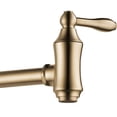 thumbnail image 3 of Delta Faucets Victorian Pot Filler Wall Faucet, Champagne Bronze | 1177LF-CZ, 3 of 5