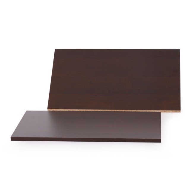 Easy Track RS1423-TON 24 Inch Organizer Closet Shelves, Truffle Brown (2 Pack)