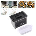 thumbnail image 4 of Home  Cleaning Machine, 800ml 50W Heat Dissipation Aluminum Stainless Steel  Cleaner Non Slip Rubber Feet  For Sunglasses For Rings US Plug 110V, 4 of 8