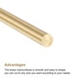 thumbnail image 3 of Unique Bargains 5mm Diameter 100mm Length Brass Solid Round Rod for DIY Craft 10pack, 3 of 4