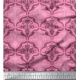 thumbnail image 1 of Soimoi Tissu en Voile de Coton, Tissu Imprimé Damassé à Filigranes, 1 Yard, 56 Pouces de Large, 1 of 3