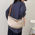 thumbnail image 4 of TopLLC Storage Bins Sac à Bandoulière Rétro en Toile Grande Taille pour Femmes, Sac à Main Décontracté en Toile, Sac Bandoulière Décontracté pour Femmes et Hommes, Sac d'Épaule Décontracté, Sacs de Rangement pour Sac Banane, 4 of 7