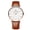 brown_2, variant on 2022 Luxury Business Men Watches Men Gold Watch Ultra Thin Mens Watches Leather Quartz Watch Man Wristwatch horloge mannen black blue_1