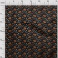 thumbnail image 2 of oneOone Viscose Chiffon Fabric Leaves & Floral Block Decor Fabric Printed BTY 42 Inch Wide, 2 of 4