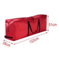 thumbnail image 4 of relayinert Bag Durable Waterproof And Portable Tree Storage Opening Wide Waterproof And Oxford Lining Red 122x38x51cm Red, 4 of 8