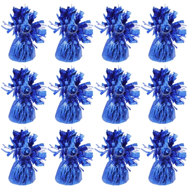 12 Pcs Ballon de Fête en Papier D\'aluminium Ballon de Poids Ballon en Béton Bloc de Poids