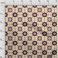 thumbnail image 2 of oneOone Georgette Viscose Maroon Fabric Geometric Block Dress Material Fabric Print Fabric By The Yard 42 Inch Wide, 2 of 4