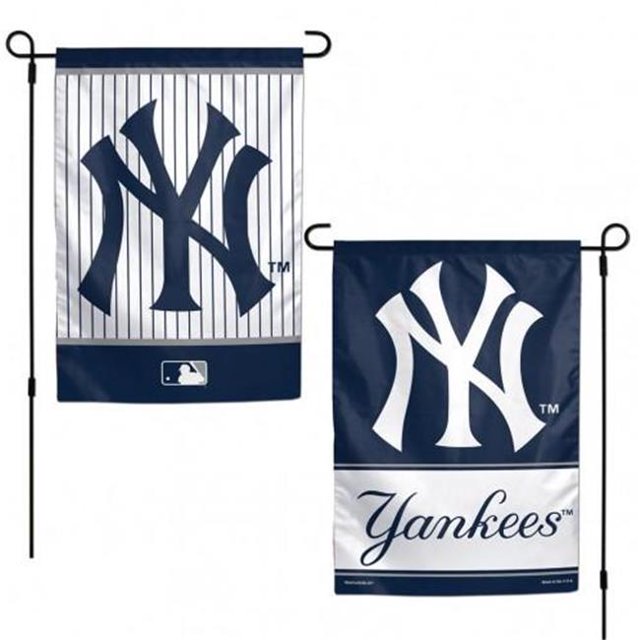 Drapeau des Yankees de New York 12x18 Style Jardin à 2 Côtés