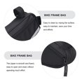 thumbnail image 3 of Cycling Front Bag Reflective Strip Bike Bag Triangle Bike Bag Bike Pouch for Outdoor, 3 of 9