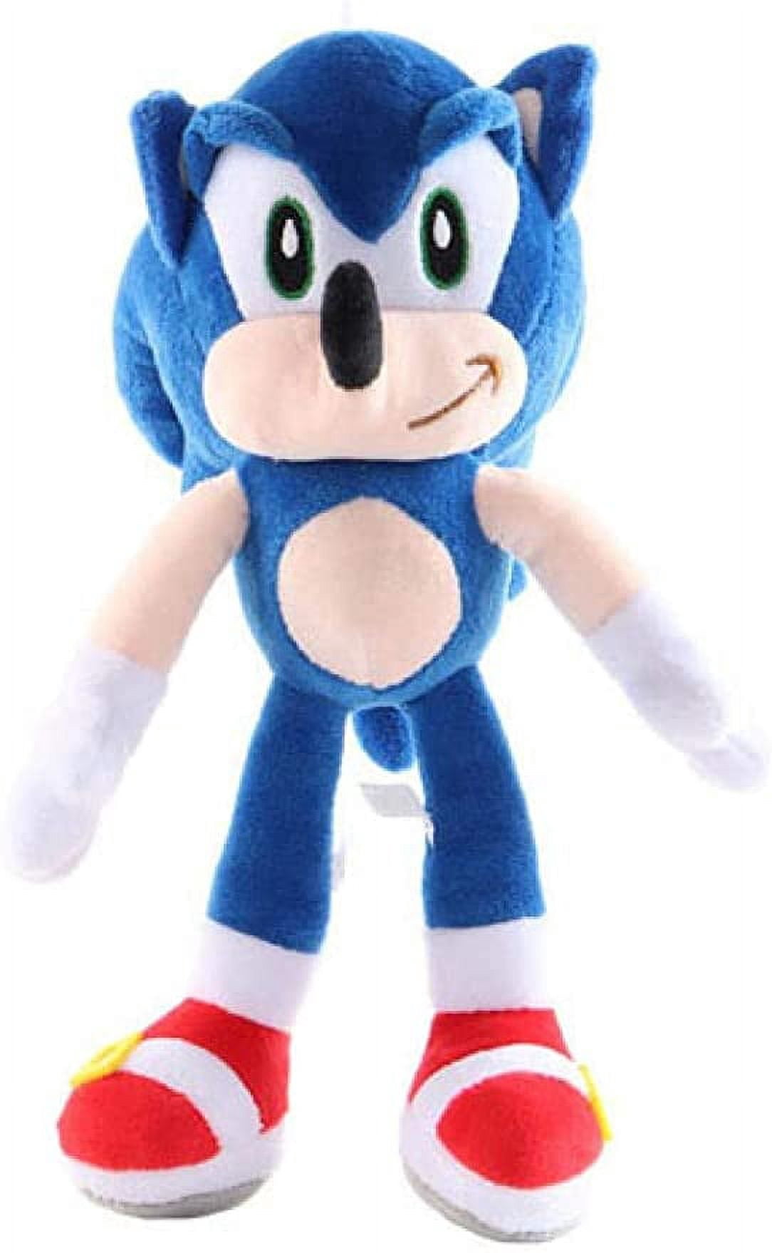 Cute Sonic Hedgehog Plush Toy, Mouse Super Sonic Plush Toy the hedgehog Stuffed cartoon Character, Blue toy