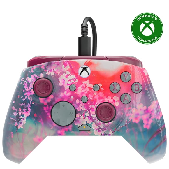 Turtle Beach Rematch Advanced Wired Gaming Controller for Xbox & PC - Lenticular, Multi-Design, Remappable Buttons, Hall-Effect Hair Triggers, 8ft Cable, Officially Licensed by Xbox - Kyoto Bloom