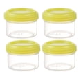 thumbnail image 1 of Food Storage 2 Product Title Not Required to Include SKU Details but Focused Organization Solution for Home Kitchen with Refillable Round Jars 35ml Leakproof Lids 4-Pack 4PCS, 1 of 2
